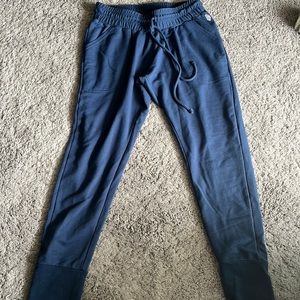 Free people navy joggers Medium